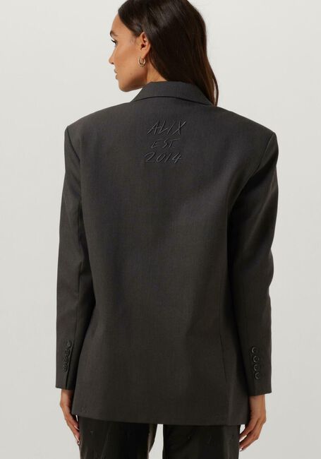 Grijze ALIX THE LABEL Blazer STRETCH OVERSIZED BLAZER - large