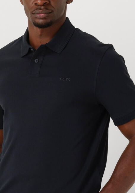 Donkerblauwe BOSS ORANGE Polo PE_INTERLOCK - large