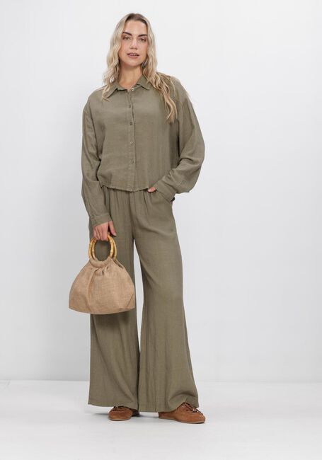 Groene SIMPLE Lange broeken TROUSER - large