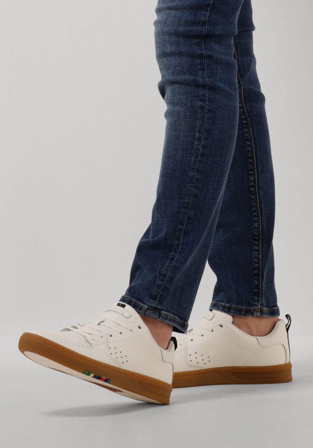 Witte PS PAUL SMITH Lage sneakers MENS SHOE COSMO - large