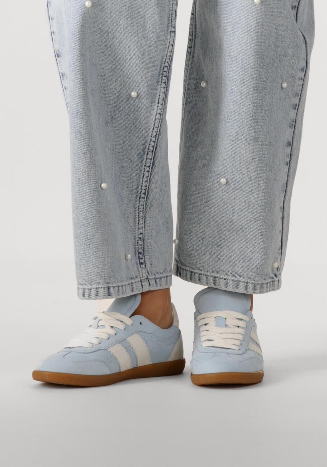 Blauwe STEFANO LAURAN Lage sneakers 1WHITE101 - large