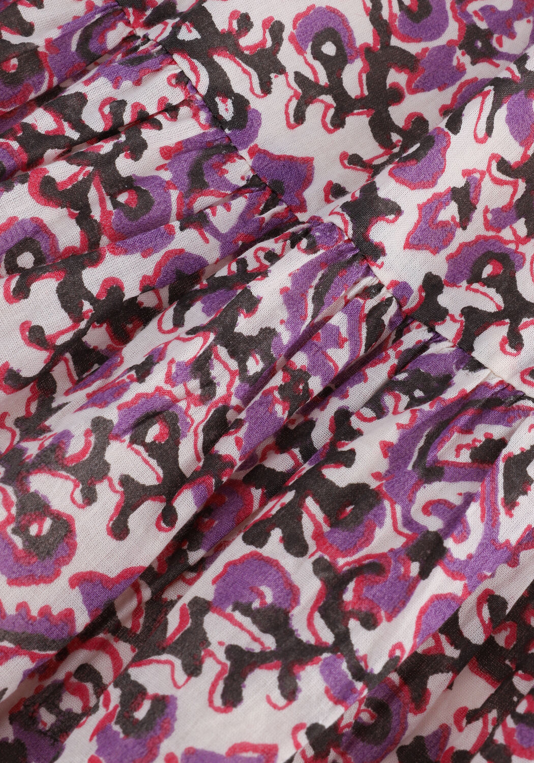 Paarse LEON & HARPER Midirok JUICY TC160 DELHI - large