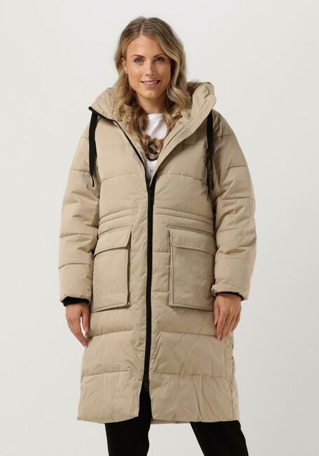 Beige MSCH COPENHAGEN Gewatteerde jas PAVINARIA JACKET - large