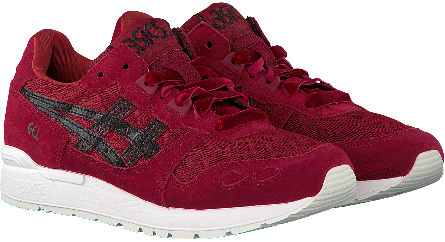 Rode ASICS TIGER Sneakers GEL LYTE V SANZE WMN | Omoda