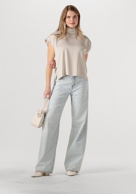 Beige DRYKORN T-shirt ALARIA 1 - large