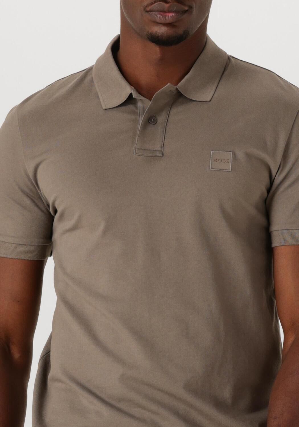 BOSS ORANGE Heren Polo's & T-shirts Passenger Taupe