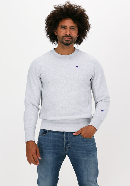 Lichtgrijze CHAMPION Sweater REVERSE WEAVE SWEATSHIRT - large