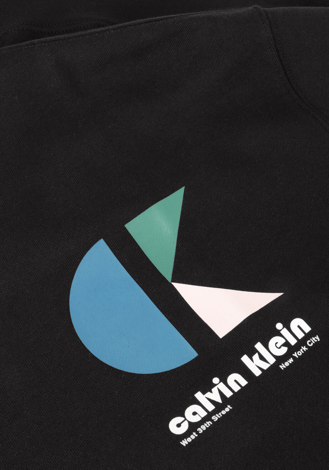 Zwarte CALVIN KLEIN Sweater LS E 350TRRY CK BHS - large