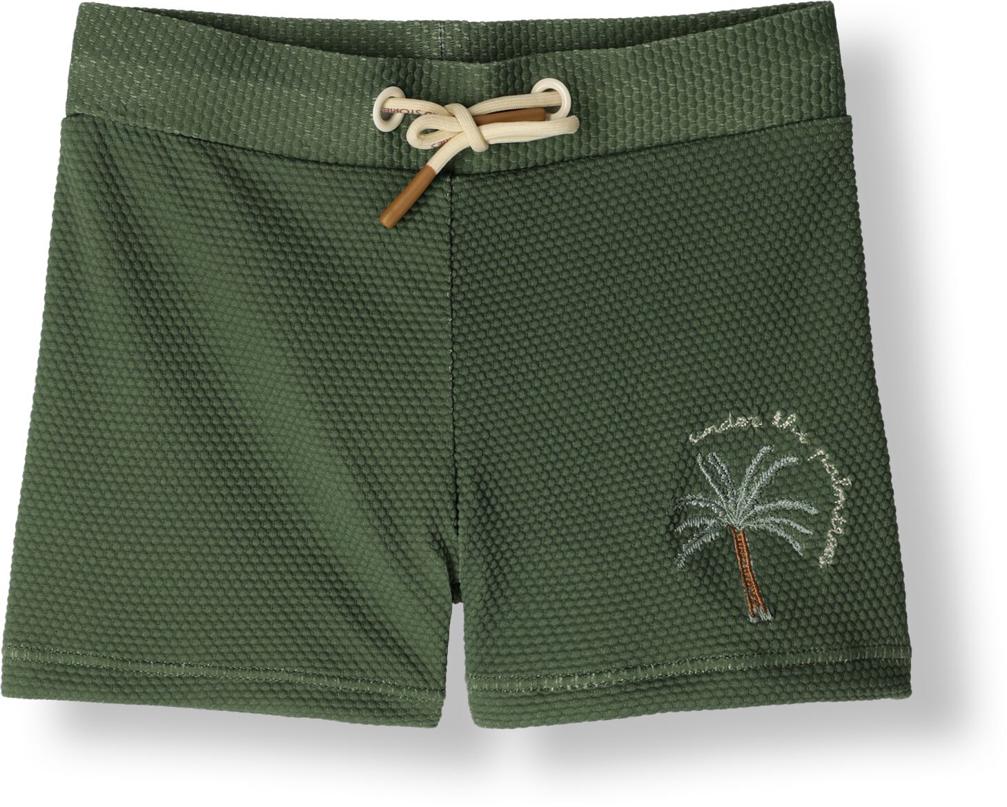 SALTED STORIES Jongens Zwemkleding Solid Swim Trunks Groen