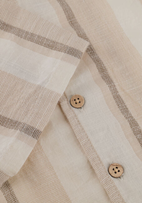 Creme LIL' ATELIER Casual overhemd NMMFIBERT SS LOOSE SHIRT LIL - large