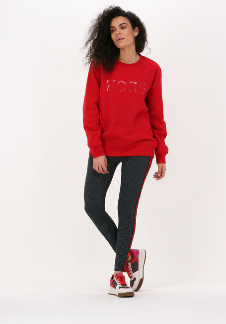 Rode MICHAEL KORS Sweater UNISEX TONAL SWEATSHIRT - large