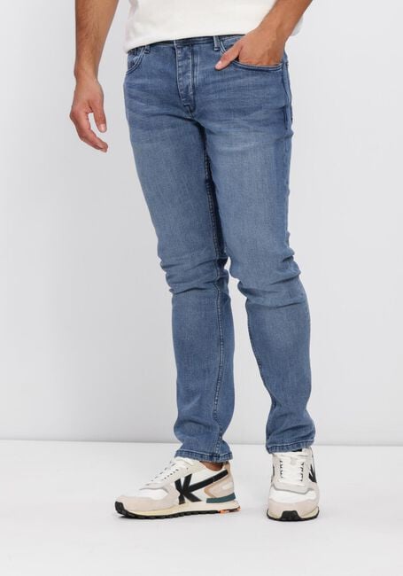 Blauwe PURE PATH Slim fit jeans THE RYAN SLIM FIT JEANS - large