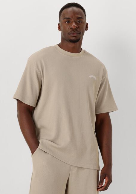 Zand WOODBIRD T-shirt WBBAINE WAFFEL TEE - large
