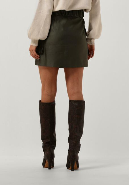 Donkergroene SECOND FEMALE Minirok ELEGANCE NEW POCKET SKIRT - large