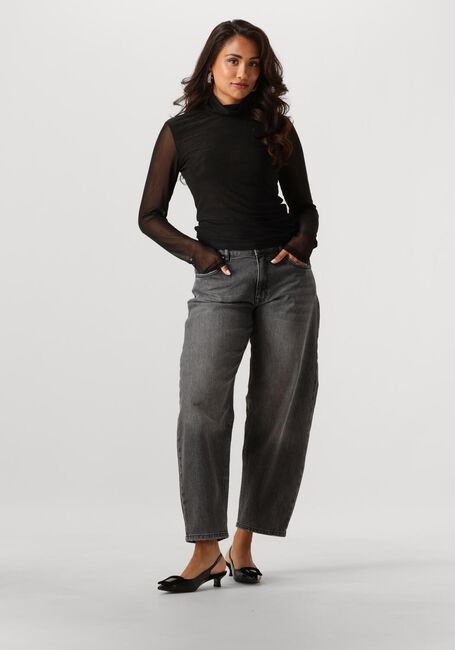 Zwarte NOTRE-V Top NV-GULIANA MESH TOP - large
