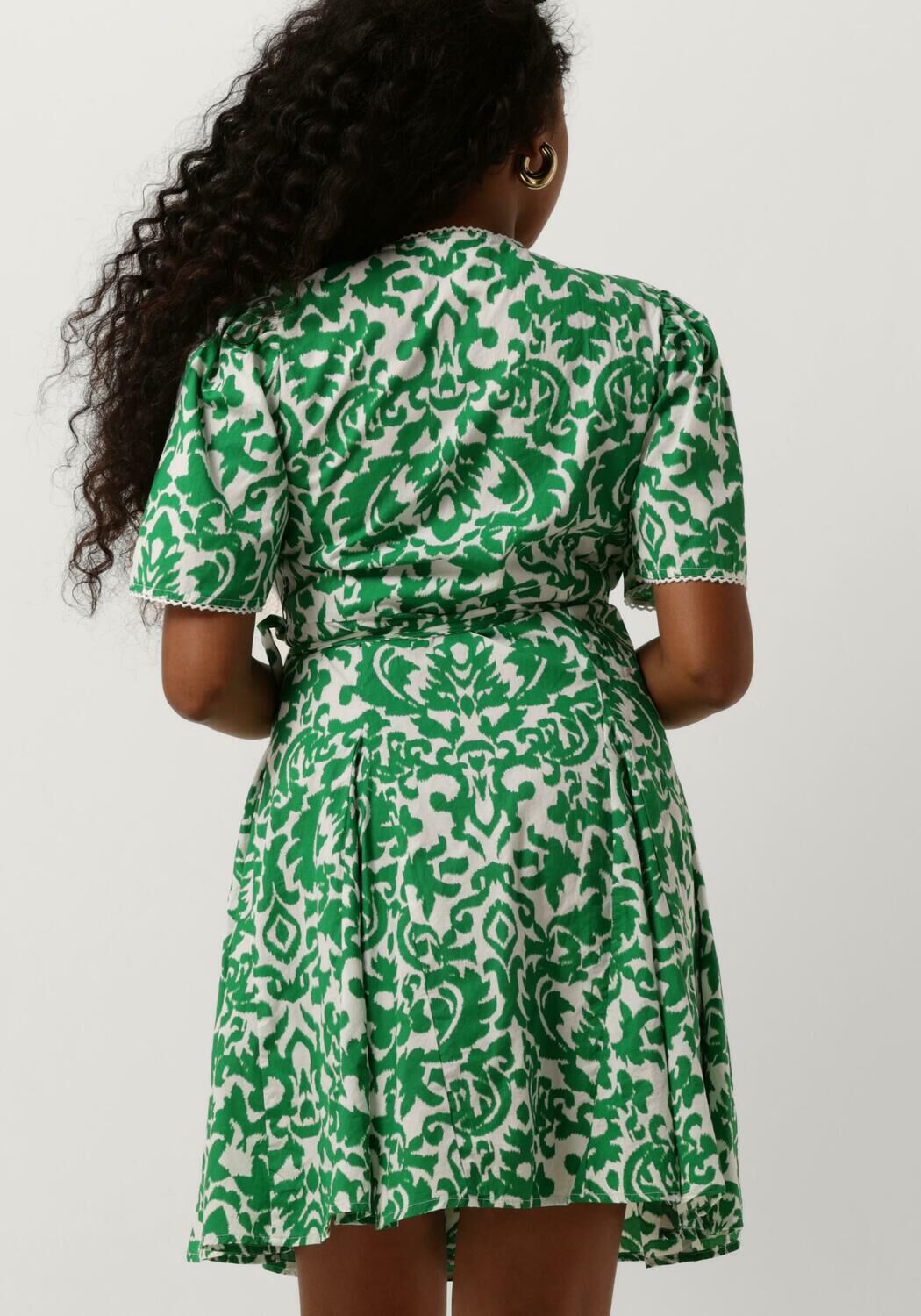 Y.A.S. Dames Jurken Yasgreena 2 4 Wrap Dress Groen