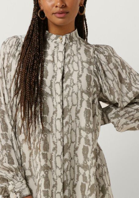 Khaki BRUUNS BAZAAR Mini jurk BARBAREA PHILINA DRESS - large