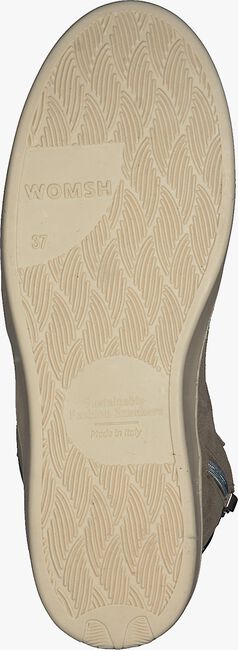 Taupe WOMSH Hoge sneaker BASK - large