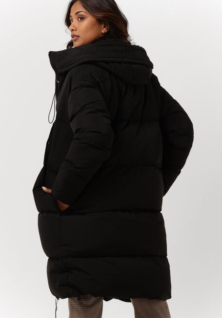 Zwarte SILVIAN HEACH Gewatteerde jas LONG DOWN JACKET IBAR - large