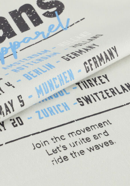 Lichtblauwe INDIAN BLUE JEANS T-shirt T-SHIRT BADGE AND BACKPRINT - large