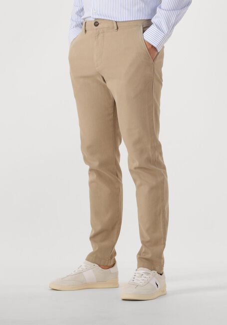 Beige SELECTED HOMME Chino SLH175-SLIM MILES STRUCTURE DYED PANT - large