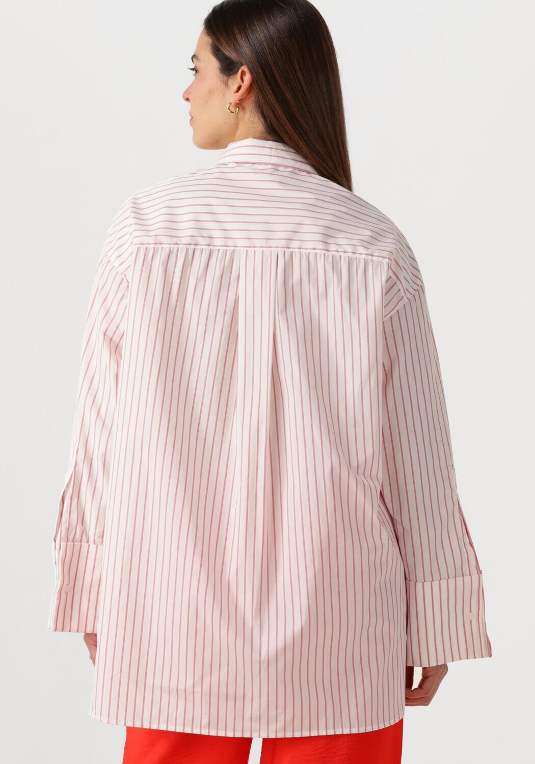MSCH COPENHAGEN Dames Blouses Mscherina Zenika Shirt Stp Rood