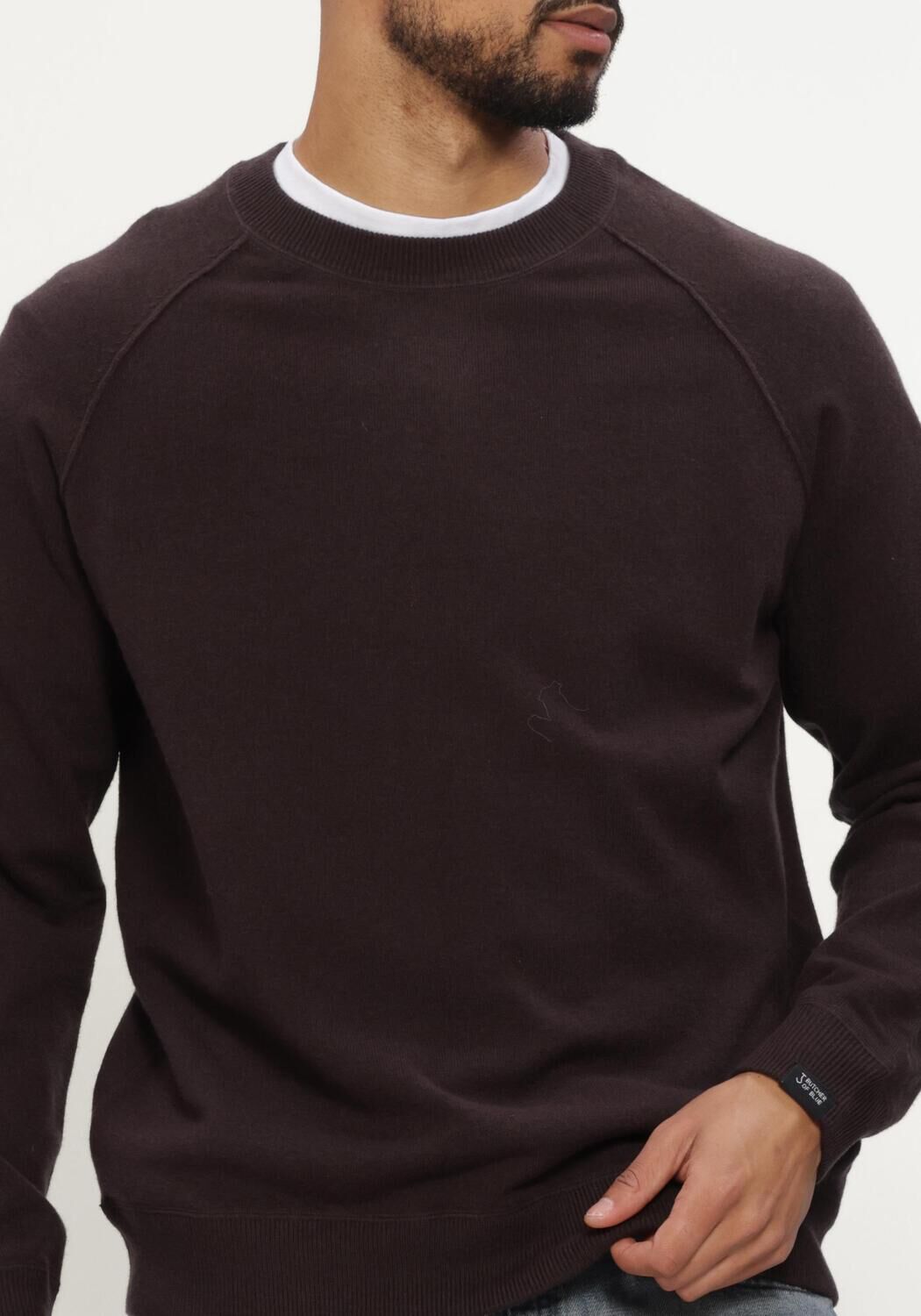 Bruine BUTCHER OF BLUE Trui CLIFDEN SWEAT CREW - large