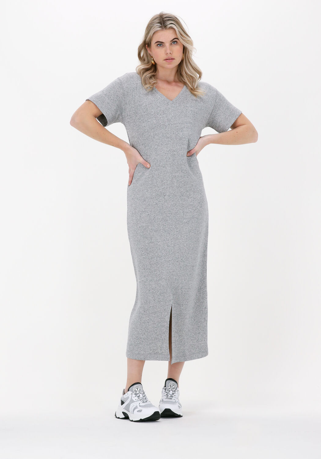 Grijze jurk dames shop