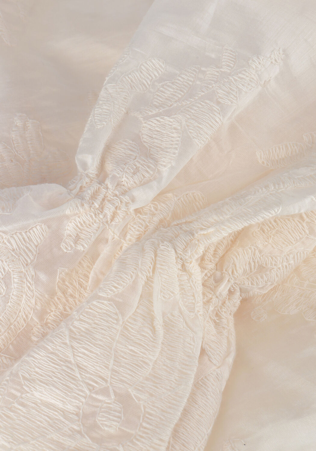 Ecru NEO NOIR Blouses AMARA BIG EMBROIDERY BLOUSE - large