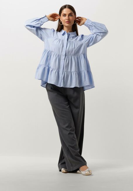 Lichtblauwe Y.A.S. Blouses YASPALA LS SHIRT S. - large