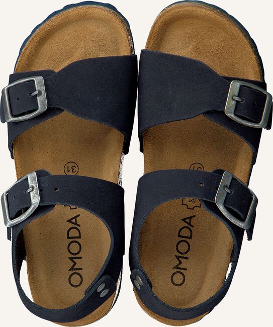 Blauwe OMODA Platte sandalen 0082 Blauwe OMODA Platte sandalen 0082 - large