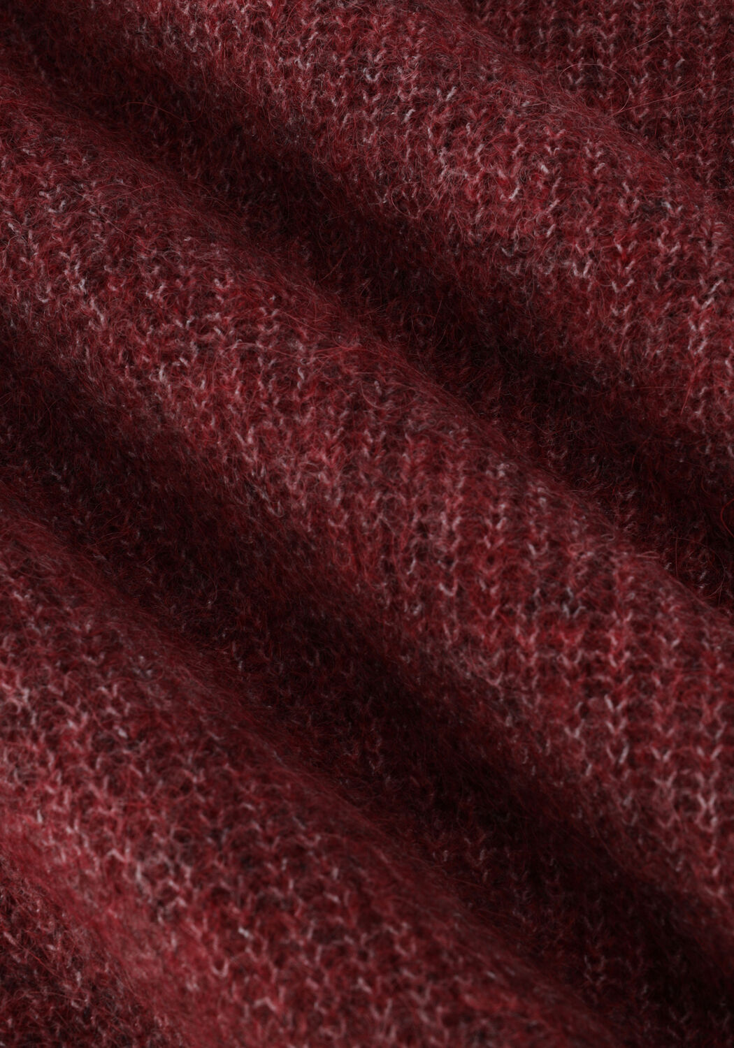 Rode MOS MOSH Trui THORA V-NECK KNIT - large