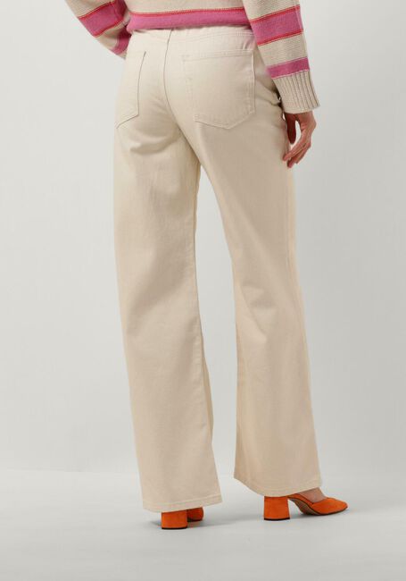 Witte SELECTED FEMME Wide jeans SLFALICE-TIANA HW WORK WHITE WIDE JEANS - large