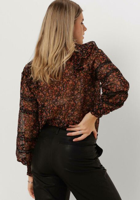 Zwarte NEO NOIR Blouses HARMON GARDEN BLOUSE - large