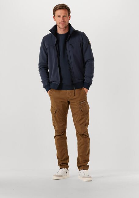 Donkerblauwe PME LEGEND Sweater INTERLOCK SWEAT HYBRID - large