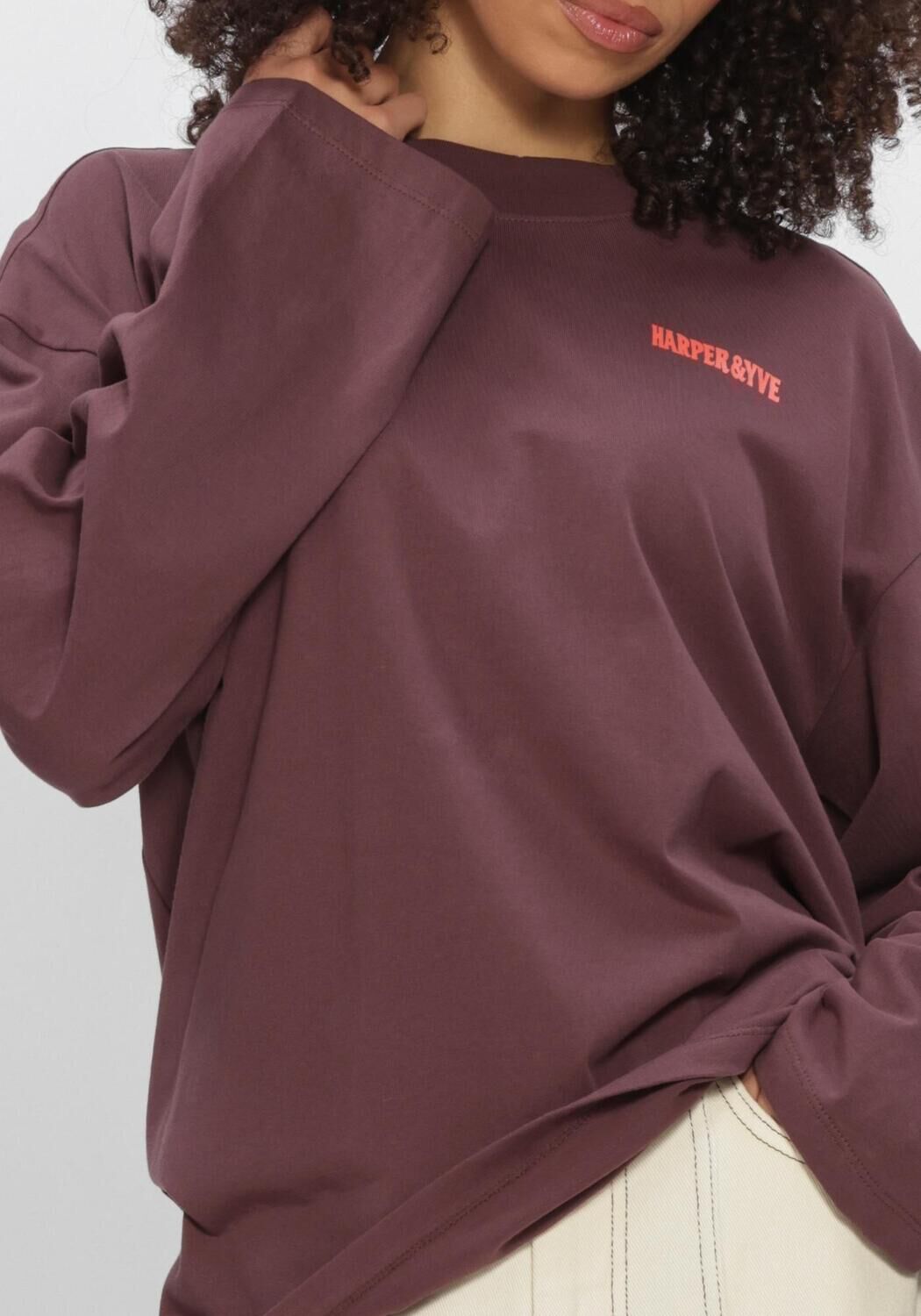 Bordeaux HARPER & YVE Top ELANA-LS - large