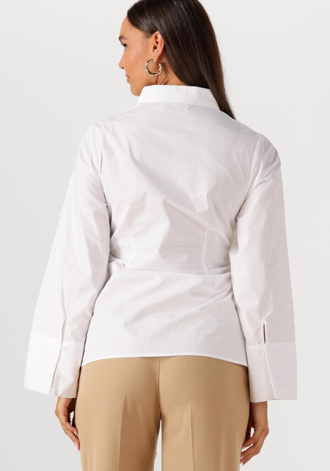 NEO NOIR Dames Blouses Caroli Poplin Shirt Wit