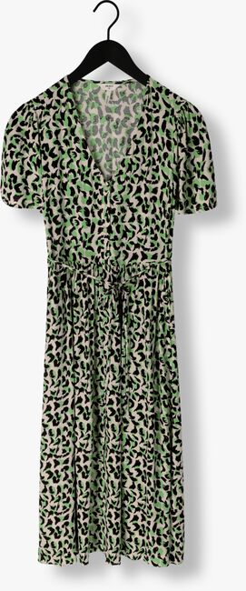 Groene OBJECT Midi jurk OBJISABELLA 2/4 DRESS - large