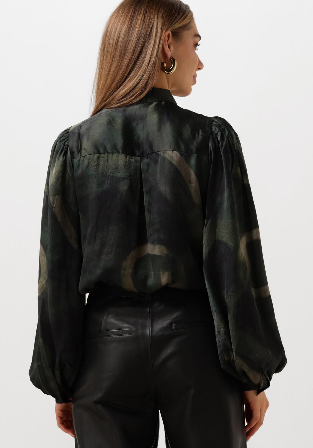 NUKUS Dames Blouses Lettie Blouse Olijf