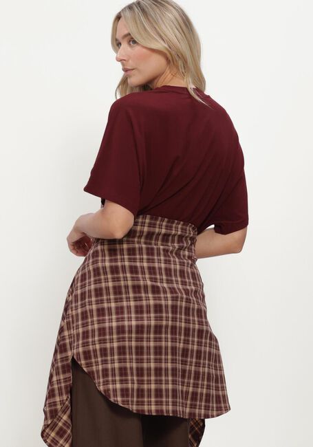 Bordeaux AIMEE THE LABEL Tops & T-shirts ELARAW6 SHIRT - large