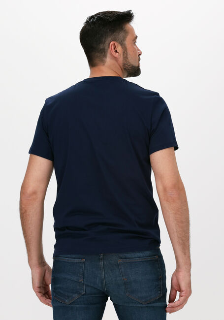 Donkerblauwe FRED PERRY T-shirt LAUREL WREATH T-SHIRT - large