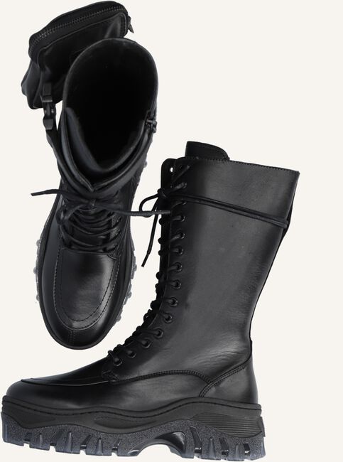 Zwarte BRONX Veterboots JAXSTAR 14187 Zwarte BRONX Veterboots JAXSTAR 14187 - large
