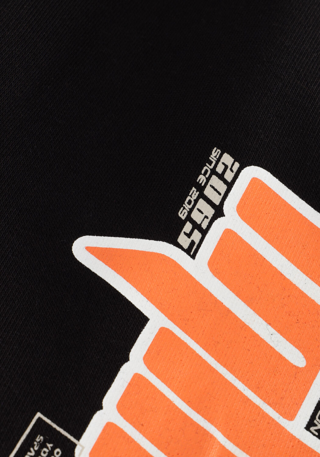 Zwarte MALELIONS Korte broek FONT SHORTS - large