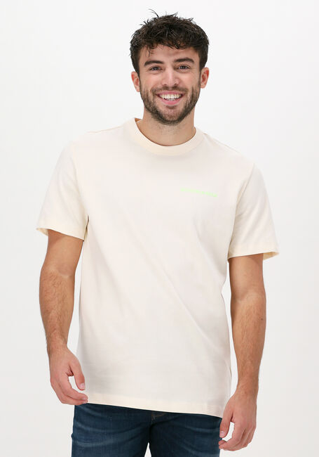 Creme SCOTCH & SODA T-shirt REGULAR-FIT T-SHIRT IN ORGANIC - large