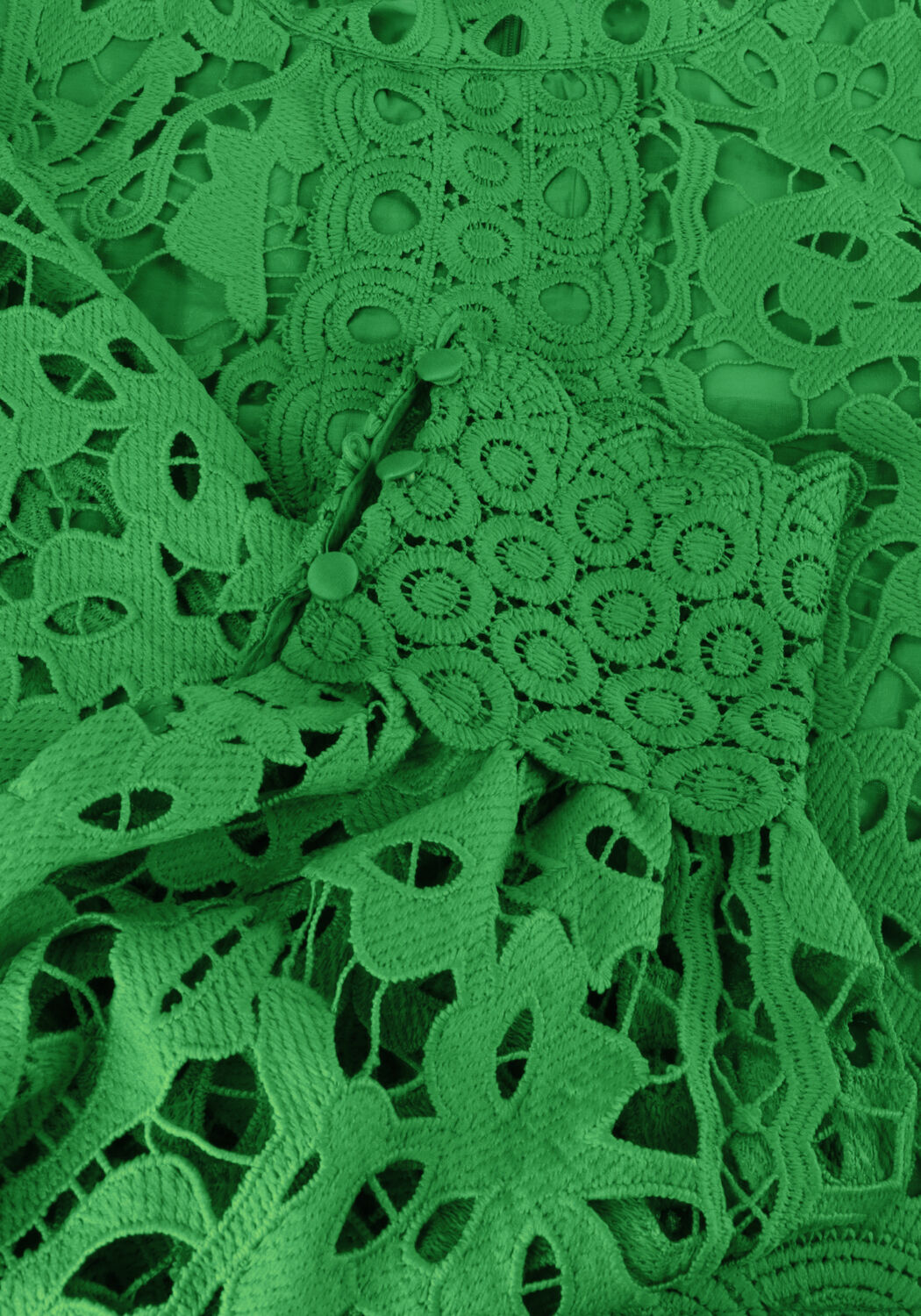 Groene COPENHAGEN MUSE Midi jurk CMLALY-DRESS - large