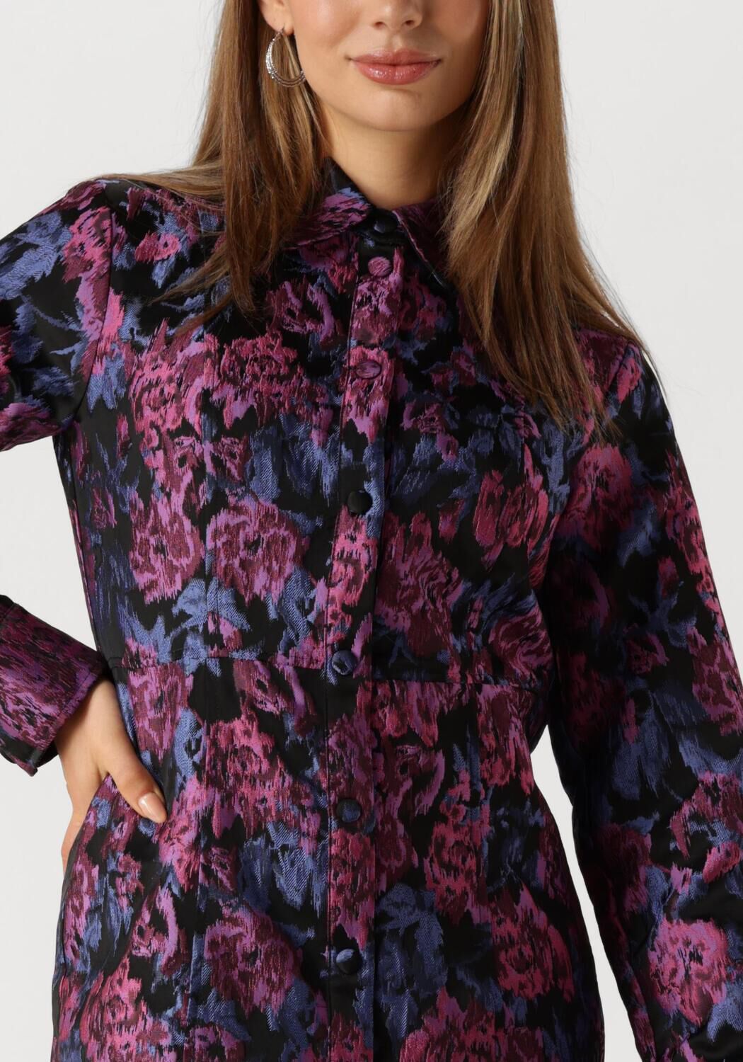 Y.A.S. Dames Jurken Yassulena Ls Shirt Dress Blauw