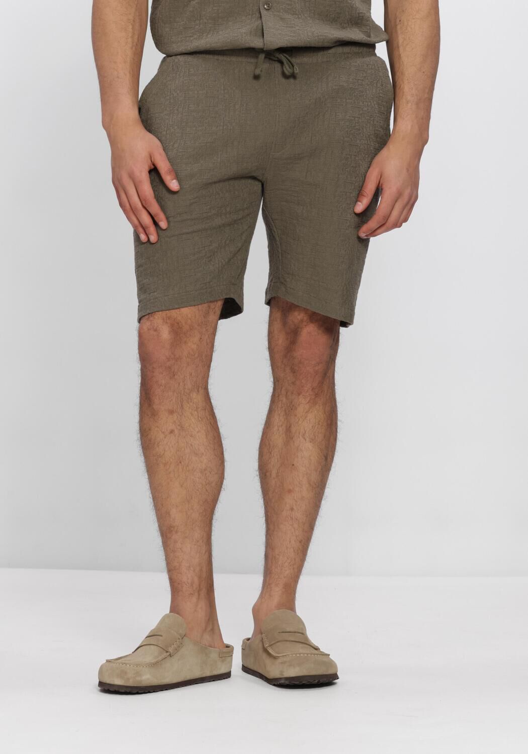 Groene BUTCHER OF BLUE Korte broek RIPLEY STRUCTURE SHORT - large