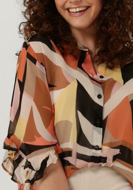 Multi SUMMUM Blouses BLOUSE MODERN ART PRINT - large