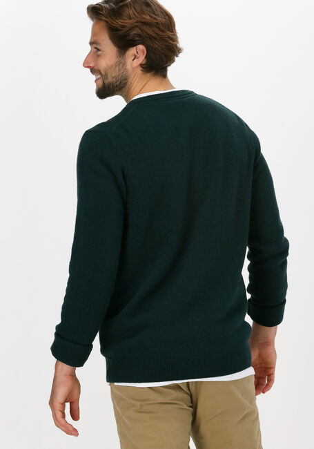 Groene LYLE & SCOTT Trui CREW NECK LAMBSWOOL BLEND JUMP - large