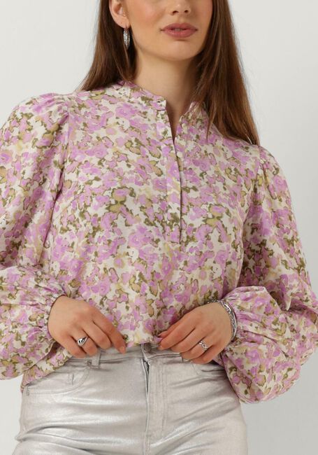 Roze MSCH COPENHAGEN Blouses MSCHNATHALINA LADONNA TOP AOP - large